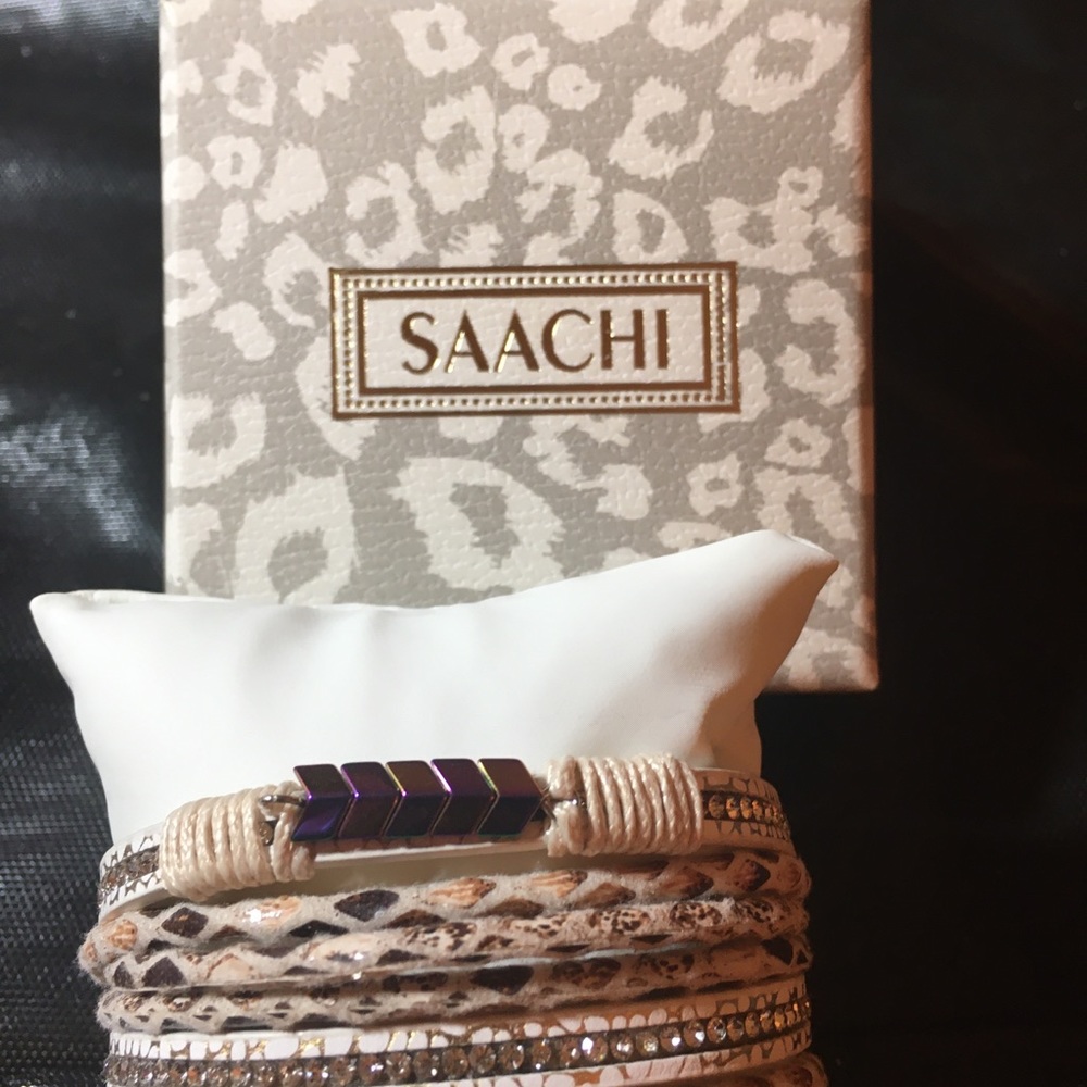 Saachi wrap bracelet